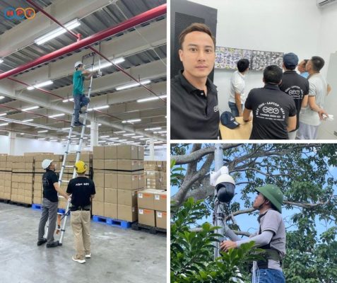 Điện nhẹ HPT lắp đặt camera tại phường tứ minh chuyên nghiệp, uy tín